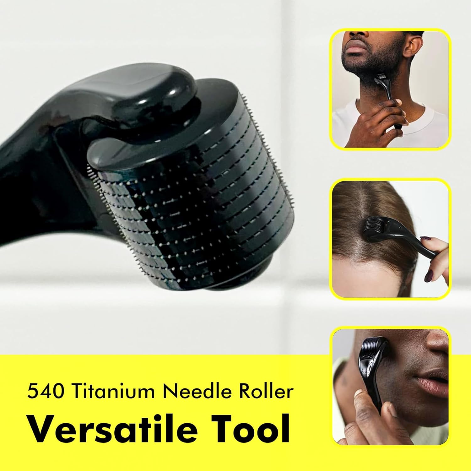 540 Naalden voor gezichts- en  - Derma Roller 0.25 recensie en prijs