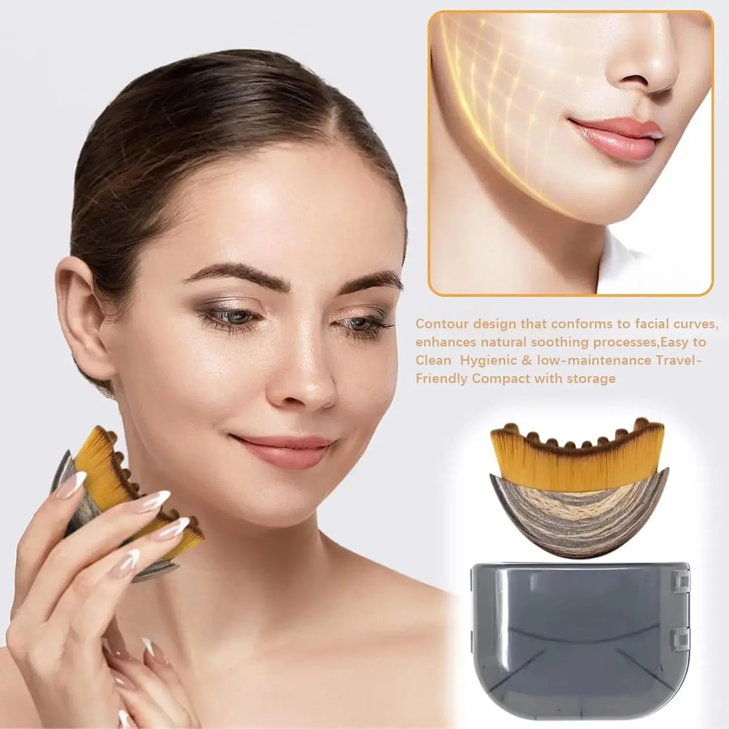 Draagbare droge gezichtsborste - Dry Brush Body recensie en prijs
